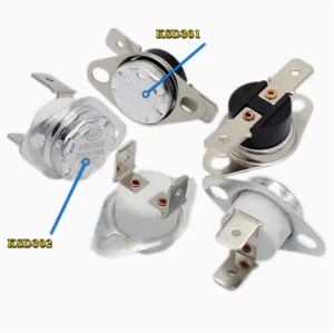 1Pcs Thermostat Switch Normal Closed Open 45 to 300℃ Temperature Sensor Switches - Picture 1 of 8