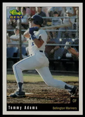 1991 Classic Best Tommy Adams Bellingham Mariners - Image 1 of 2