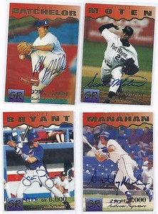 Anthony Manahan Signed / Autographed Baseball Card Calgary 1995 Ltd Edt 