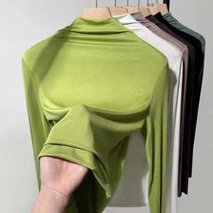 Womens Casual Half Turtle Neck Shirt Perfect for Daily Life and Outings - Picture 1 of 20