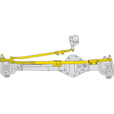 Conjunto de acoplamiento de dirección MOOG DS800981A para 09-13 Dodge Ram 2500 3500 3500 Foto 1 de 4