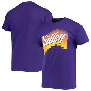 Men's Junk Food Purple Phoenix Suns The Valley Pixel T-Shirt - Picture 1 of 3