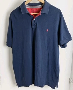 Joules Woody Poloshirt Kurzarm Navy Blau Baumwolle Piqué Herren Größe XL - Bild 1 von 6