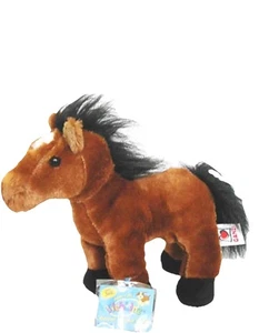Webkinz Brown Arabian HM101 Horse Plush w/ code Ganz New - Picture 1 of 4