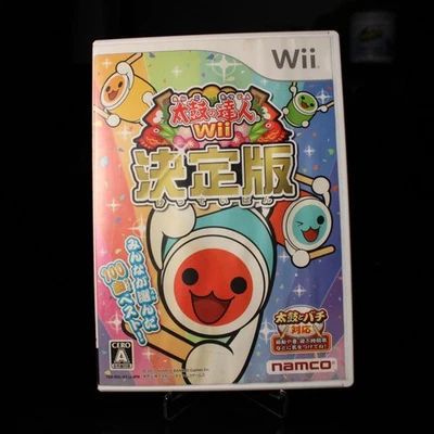 Nintendo Wii Taiko no Tatsujin Wii Ketteiban CIB Japanese  - Image 1 of 2