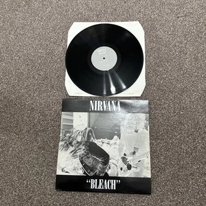RARE LP VINYL NIRVANA ALBUM BLEACH TUPLP6 UK 1ST PRESS 1989 NICE COPY EX/EX - Picture 1 of 8