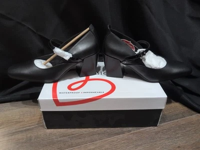 Водонепроницаемый женский насос Blondo Shirley, черная кожа, размер 7 - Изображение 1 из 4