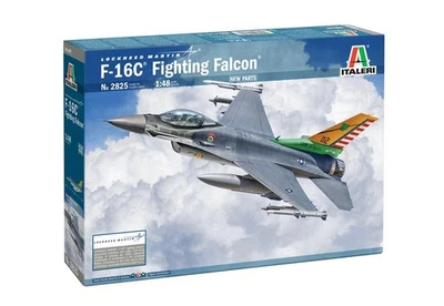 1:48 ITALERI Lockheed Martin F-16C Fighting Falcon Airplane 1978 Kit IT2825 - Immagine 1 di 4