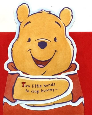 Happy 2nd Second Birthday Turning 2 Winnie The Pooh Hallmark Greeting Card - Image 1 of 4