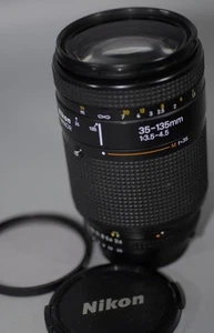 Nikon 35-135mm f3.5-4.5 AF-Nikkor FX autofocus Macro zoom lens - Nice Mint-! - Picture 1 of 5
