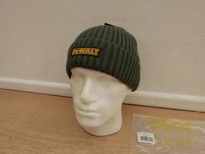 DeWalt Indianapolis dwc273-006 green ribbed Beanie - Picture 1 of 3