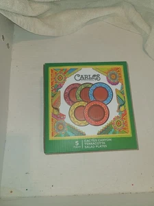 Cactus Canyon Terrakotta Salatteller 5-teiliges Set von Carlos by Carlos Santana - Bild 1 von 7