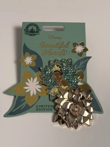 Disney Parks Pin 2022 Beautiful Florals Tiana Princess And The Frog LE 4000 Pin - Bild 1 von 8