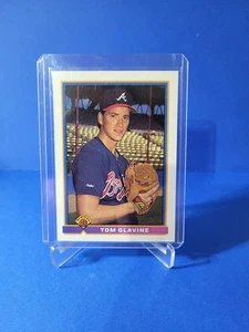 1991 Bowman Baseball Tom Glavine #576 Atlanta Braves HOF  - Picture 1 of 3