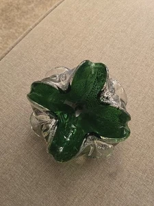 SPLENDIDO! Vintage MURANO Art Glass BAROVIER veneziano PIATTO CARAMELLE ciotola / MCM - Foto 1 di 6