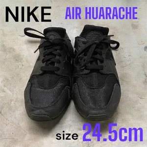 Women 7.5US Nike Air Huarache Black Women Shoes Original Collection VHTF - Picture 1 of 7