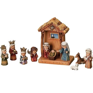 Children s Christmas Nativity Pageant 11 Piece Set - Picture 1 of 3
