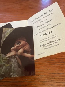 Backlot at Studio One Hollywood TORILL Invitation Wayland Flowers Madame Sticker - Picture 1 of 4