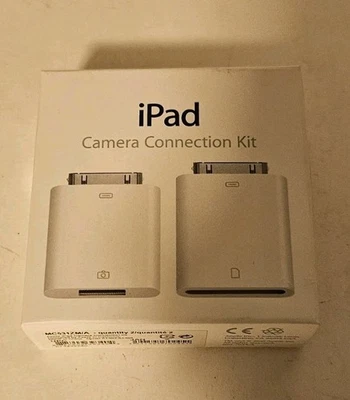 Authentic Apple Ipad Camera Connection Kit MC531ZM/A Models A1362 & A1358 Sealed - Image 1 of 2