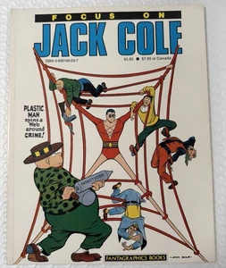 Focus On JACK COLE softcover book Fantagraphics PLASTIC MAN Silver Streak 1986 - Picture 1 of 19