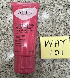 APTO SKINCARE Granatapfel Feuchtigkeitscreme aufpolsternd & leicht 2oz/60mL VOLLE GRÖSSE - Bild 1 von 12