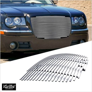 Se adapta a Chrysler 300/300C 2005-2010 inserto de rejilla cromada superior principal - Imagen 1 de 7