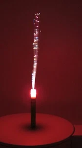 Varita de fibra óptica para celebraciones 4 de julio, cumpleaños, etc. Juego de 12 - Imagen 1 de 6