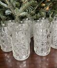 Vintage Indiana Glass Royal Brighton Clear Glass High Ball Glasses