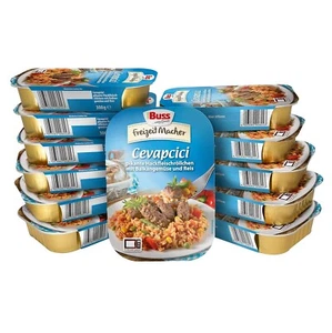 Buss Fertiggerichte Freizeitmacher Klassiker Cevapcici Gemüse Reis 12 x 300 g - Bild 1 von 4