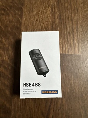Hörmann HSE4 BS BiSecure Handsender - Schwarz - Bild 1 von 2