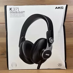 AKG Pro Audio K371 Over-Ear, Closed-Back, Foldable Studio Headphones, Black - Picture 1 of 9