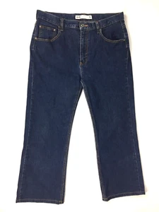 Jeanswest Jeans Blue Size 15 Slim Fit Straight Leg Dark Stretch Denim Classic - Picture 1 of 13