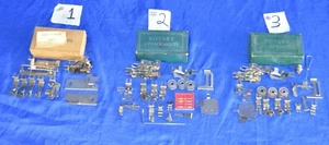 ATTACHMENTS W/BOX NEW HOME & WHITE ROTARY SEWING MACHINES ORIGINAL USED NICE - Picture 1 of 8