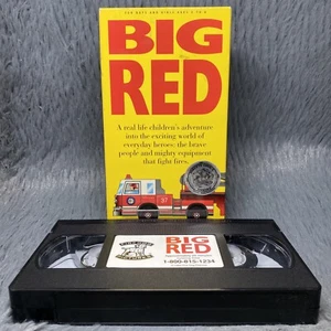 Big Red VHS Tape 1993 by Fire Dog Pictures Children Educational Show Film - Picture 1 of 8