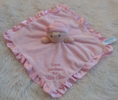 Kids Preferred Lovey Girl Security Blanket Thank Goodness for Little Girls Doll - Image 1 of 4