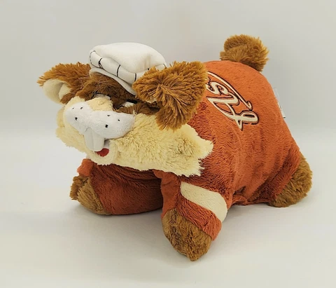 MLB Houston Astros Mascot Junction Jack ~ My Pillow Pet Plush 2009 ~ About 12" Cover
