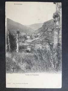 cpa Auvergne 63 - VALLÉE de RENTIÈRES Puy de Dôme Cachet COMPAINS en 1906 - Picture 1 of 2