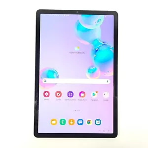 Samsung Galaxy Tab S6 SM-T867U 128GB Wi-Fi+4G T-Mobile 10.5" Tablet Gray READ!!! - Picture 1 of 11