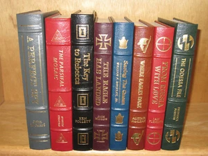 EASTON PRESS 8V SPY SERIES Russia Key Rebecca Odessa Parsifal Eagles FINE SIGNED - Picture 1 of 10