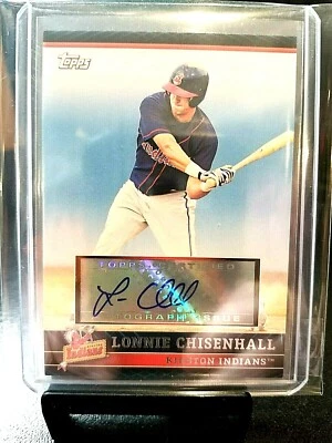 2010 LONNIE CHISENHALL TOPPS PRO DEBUT PROSPECTS AUTOGRAPH #PDA-LC. GEM - Imagem 1 de 4