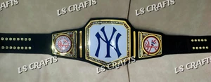 New York NY Yankees 27X World Series Championship Belt Adult Size 2mm Brass - Picture 1 of 5