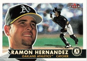2001 Fleer Tradition Baseball Ramon Hernandez Oakland Athletics #144 - Picture 1 of 2