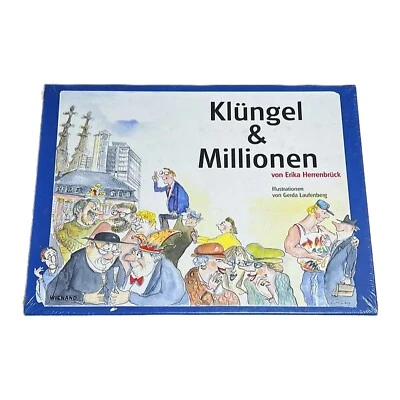 Neu Klüngel und Millionen Spiel Vintage 90er Wienand Brettspiel sealed Familien - Bild 1 von 4