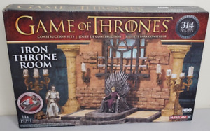 Game of Thrones IRON THRONE ROOM BUILDING SET 314pc by McFarlane Toys New