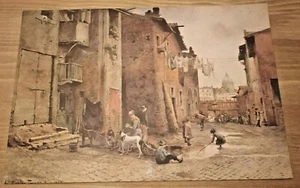 VERSCHWUNDENES ROM (AQUARELLE VON F. ROESLER ) - Museum von Rom 1980 - Bild 1 von 6