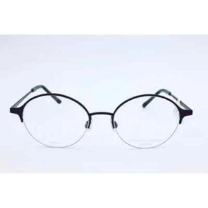 New Prodesign Denmark 1440 c.3931 Purple Round Eyeglasses Semi Rimless 48mm - Picture 1 of 2