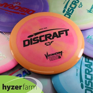 Discraft FIRST RUN ESP VENOM 2.0 *pick color/weight* Hyzer Farm disc golf - Picture 1 of 94