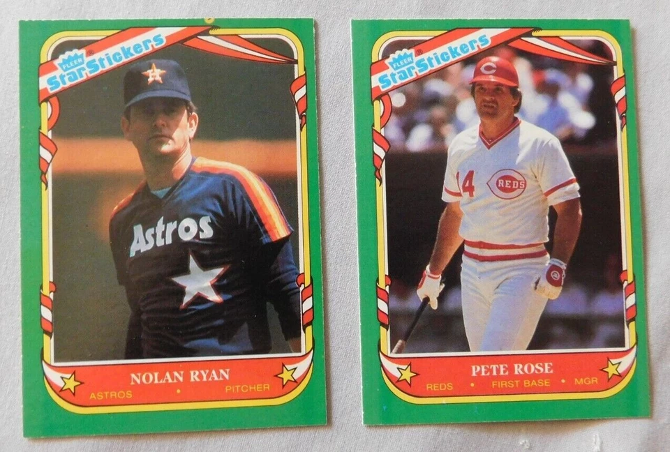 1987 Fleer Star Stickers #1-132 Baseball Card Pick one - Image 1 of 1
