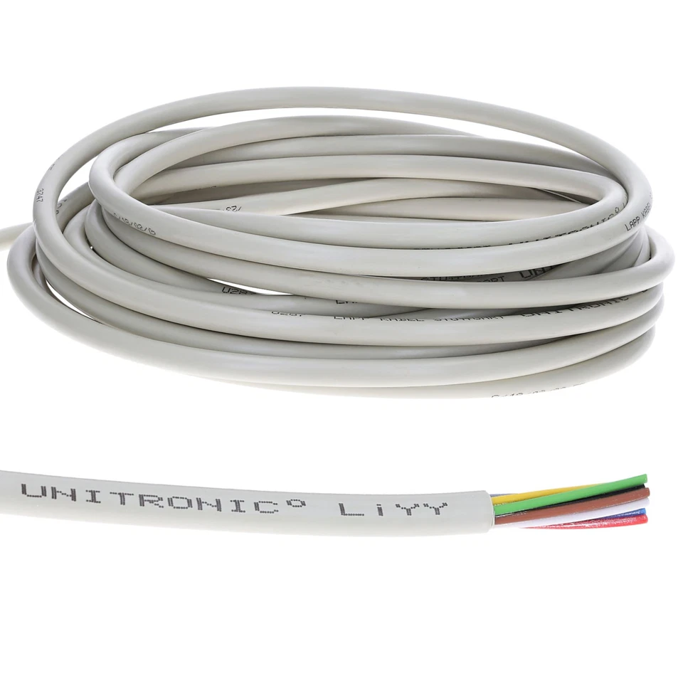 10 Meter Lapp 0028604 LiYY Datenkabel 4 x 0,75 mm² Kabel Litze 4 Adrig Leitung - Bild 1 von 1