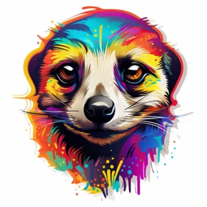 Autoaufkleber Sticker Erdmännchen Aufkleber - Picture 1 of 1